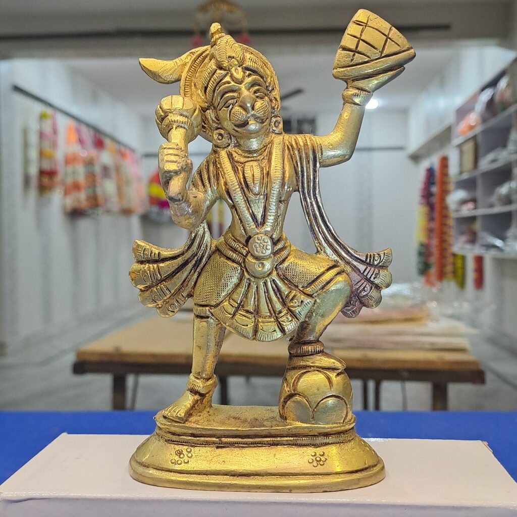 brass hanuman ji idol brass hanuman ji idol