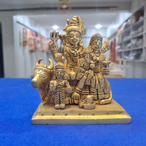 brass shiv pariwar idol